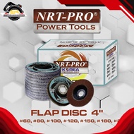 FLAP DISC SANDPAPER 4" STACKING SANDPAPER 20 SHEETS NRT-PRO - NRT PRO 40