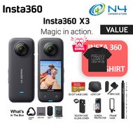 Insta360 X3 / Insta360 One X3 / Insta360 OneX3 5.7K Video 72MP Photo 360 Panoramic Camera Insta360 1 Year Warranty