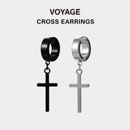 VOYAGE Cross Male Female Ear Bone Clip No Pierced Men's Ear Clip High-End Cool Style Boy Earrings Ea