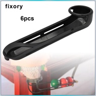 fixory 6x Billiards Table Pocket Rails Replacement Accessories Pool Table Entertainment