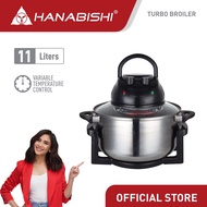 Hanabishi Turbo Broiler Airfryer -Stainless Pot -Healthy Cooking (HTB-140SS)