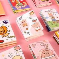Mini notebook children small notebook buku nota single line korean ins cute notebook