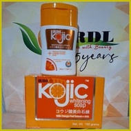 ◲ ℗ ♒ RDL KOJIC LOTION 50ml + RDL KOJIC SOAP 150g