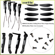YVE Folding Drone Brush, Parts Plastic E88MAX Brushless, High Quality 8 Styles E88 Brushless Motor E