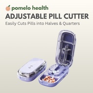 Adjustable Pill Cutter | 1/2 and 1/4 Multi-Cut Design