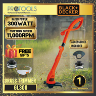 Hitam dan Decker GL300-XD 300 W 23 cm Trimmer Rumput (GL300) IHSAN TRIMMER LINE