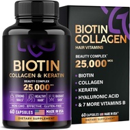 OEM/ODM Supplement Hair Nail Growth capsules For Thicker And Stronger Hair Biotin Capsules/D-Biotin 