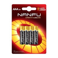南孚 - 鹼性電池AAA 4粒 電子鎖必備 大容量 高效能 鹼性電芯 電子鎖電池 鹼性電芯 電子鎖電池