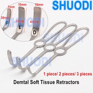 Dental Retractor Cheek Tissue Surgery Retractor Kocher-Langenbeck Retractor Stainless Steel Surgical