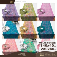 Arabic Turkish Color Tablecloth 140X40 cm and 230X40 cm Table Runner Table Cover Table Decor
