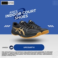Asics Upcourt 6 Black / Pure Gold