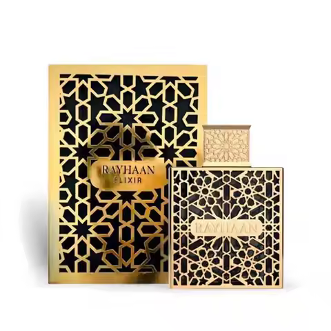 Rayhaan Gold Oriental Oud Eau de Parfum 100ml Unisex Perfume | Saffron Rose Vanilla Amber Woody Rich