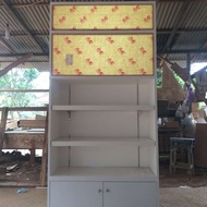 LEMARI ETALASE DISPLAY TINGGI 2 METER