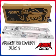 KING DRAG SUZUKI RAIDER 150 CARB/FI CNC Swing Arm Plus 2