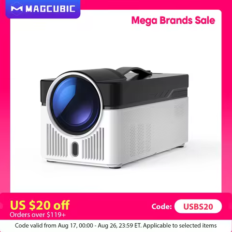 Magcubic HY450 Projector Home Projector Ultra Short Throw 900 ANSI Auto Offset 1080P 8K Electronic F