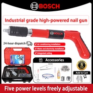 BOSCH Genuine  Manual Steel Nails Gun (Free 100 Nails) Concrete Rivet Tool Steel Rivet Gun Tufting G