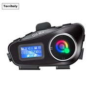 [Torribaly]Q58 Max Motorcycle Helmet Bluetooth Intercom IP65 Waterproof Intercom Distance 500 Meters