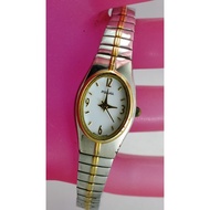 J14:Original PULSAR Analog  Watch for Women from USA-Two Tone