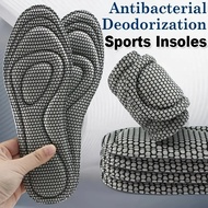 5D Memory Foam Orthopedic Insoles Nano Antibacterial Deodorant Shoe Pads Sweat Absorption Running Pa