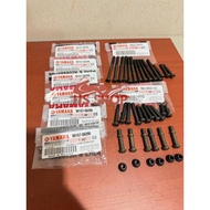 Yamaha 125 125z 125zr y125 y125z y125zr Engine Screw Cover Enjin Skru Full Set screw casing engine M