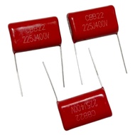 Capacitor MILAR 2.2UF 400V / capacitor mylar 225J 400V / 225 400volt