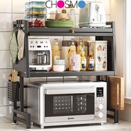 Chosmo Kitchen Cabinet Rack Microwave Rack Oven Rack Rak Kabinet Storage Rak Spice Rack with Door