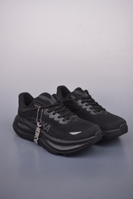 HOKA ONE ONE Bondi 9 WIDE Bondi รองเท้าวิ่งลำลองแบบพื้นต่ำที่สวมใส่สบาย ทนทานต่อการสึกหรอ รุ่นที่ 9 