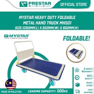 PRESTAR MHE Mystar Hand Truck Trolley 128(D)x85(W)x90(H)cm up to 500Kg Load Capacity 8"Castor Tool T