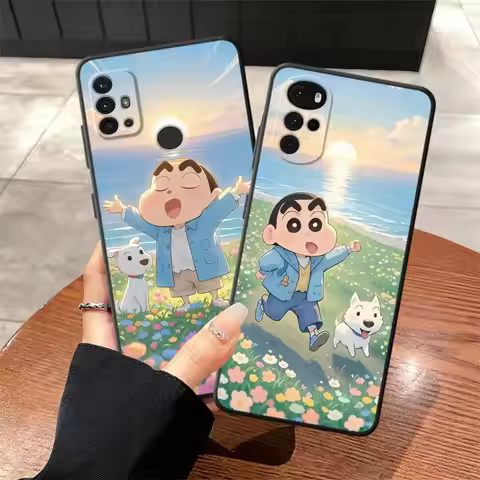 Cra-yons Shin-chans Cute Phone Cover Case for Motorola Moto G71 Edge 20 Pro 30 Lite G52 G22 Edge40 G