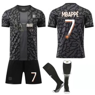 【Uhome】23-24 Season Children & Adult  P S G Soccer Jersey Kids 7# MBAPPE 10# O.DEMBELE 19# LEE KANG 