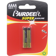 ถ่านอัลคาไลน์ AAAA แพร์เดียร์ Super Alkaline