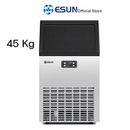 ESUN เครื่องทำน้ำแข็งพาณิชย์ ขนาด 45kg 65kg น้ำแข็งก้อนเหลี่ยม สำหรับร้านอาหาร คาเฟ่ ร้านกาแฟ ฟรีเคร