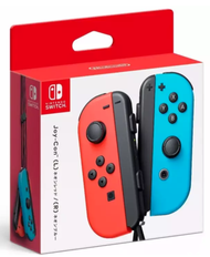 NINTENDO SWITCH JOY-CON CONTROLLERS (NEON BLUE / NEON RED)