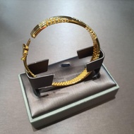 22k / 916 Gold Design bar and bead bangle by Best Gold Shop