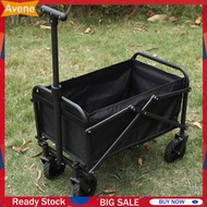 Collapsible Wagon Cart Large Capacity Heavy Duty Foldable Wagon Utility Grocery Wagon for Grocery Ca