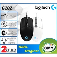 Logitech G102 / G102 Lightsync Prodigy Programmable RGB Gaming Mouse Black / White / 910-005802 / 91