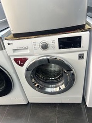新淨二手LG 樂金 纖薄前置式洗衣機 (7kg, 1200轉/分鐘已飛頂second hand washing machine