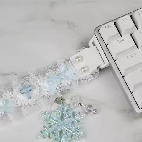Lace Butterfly Keyboard Ribbon Strap Customization Magnetic Axis Keyboard Strap Wooting Atk68 Drunkd