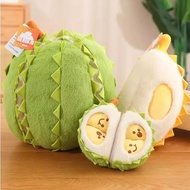 ✨In Stock✨Musang King Durian Shape Bantal Plush Lembut Plush Toy Creative Decompression Durian Doll 