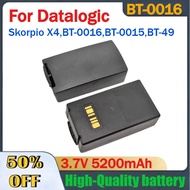 High-Quality 3.7V 5200mAh Replaceable Lithium Battery for Datalogic Skorpio X4,BT-0016,BT-0015,BT-49
