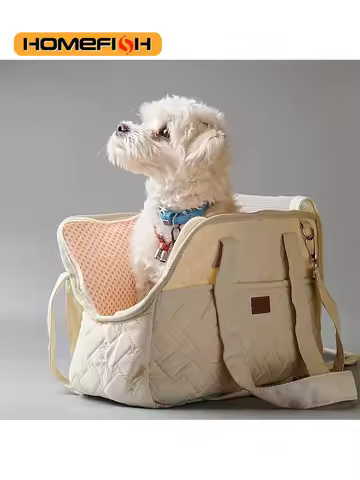 Pet cat dog tote bag, no escape, portable, multifunctional, large capacity, breathable, horizontal b