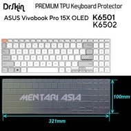 Keyboard Protector ASUS VivoBook Pro 15X OLED K6501 K6502 - DrSkin Premium TPU