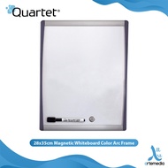 Quartet 28x35cm Magnetic Whiteboard Color Arc Frame