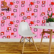 Hello Kitty Square Wallpaper 8m to 9m x 45cm