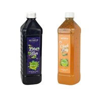 Set of 2 bottles of Da Lat fresh passion fruit mulberry juice, each bottle has 1000ml of refreshing 