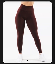 Alphalete Amplify Leggings - Burgundy - Small