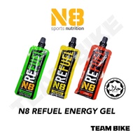 N8 REFUEL ENERGY GEL - Green Apple | Thai Mango | Lychee | (Exp 2024) (1 SACHET: 40ML / 50 GRAM)