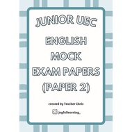 [PDF] 初中英文模拟考卷 Junior UEC English Paper 2 Mock Exam Practice