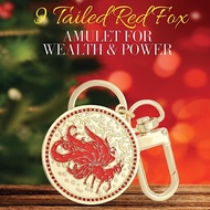 9 TAILED RED FOX AMULET TO ATTRACT MONEY LUCK