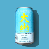 日本版松井酒造倉吉蒸餾所大山威士忌調酒 2x350ml #005028 (藍色包裝) MIZUNARA HIGHBALL